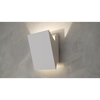 Et2 Alumilux Sconce 1-Light 5" Wide White Outdoor Wall Sconce E41333-WT